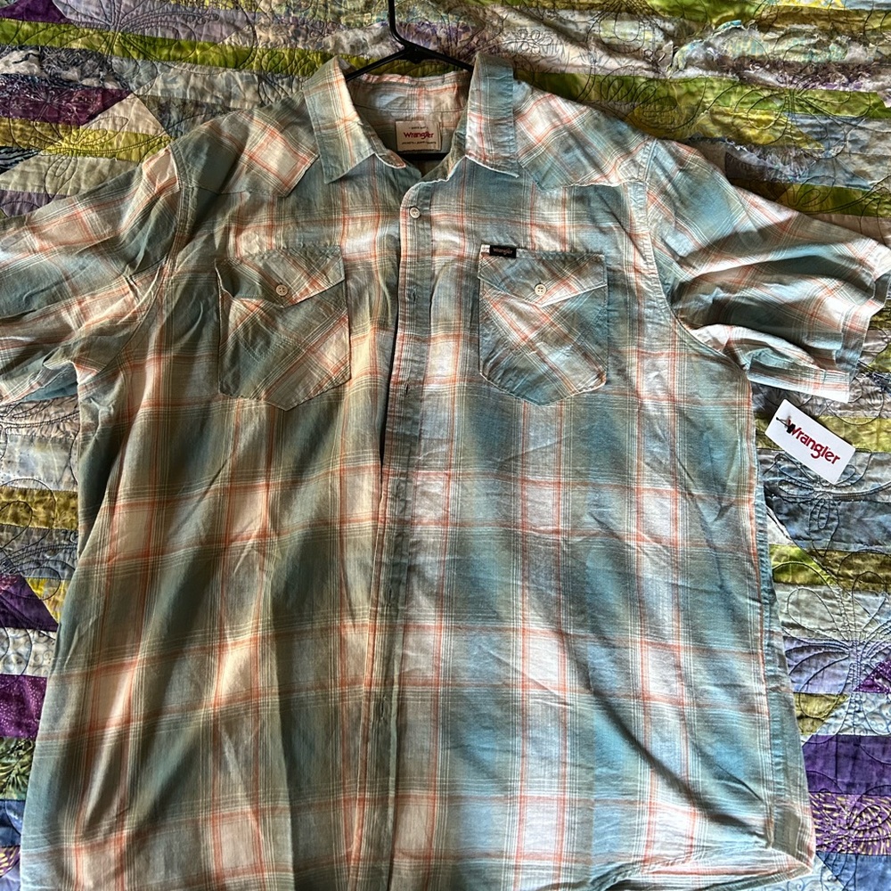 Wrangler cotton button up